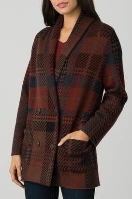 O'Leary Margaret Double-Breasted Plaid Jacket