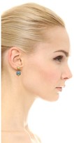 Thumbnail for your product : Tory Burch Saher Logo Drop Earrings