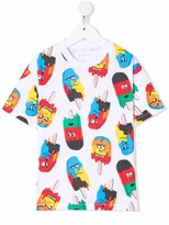 Thumbnail for your product : Stella McCartney Kids lollipop-print cotton T-shirt