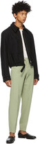 Thumbnail for your product : Vejas Green Jersey Tailored Trousers