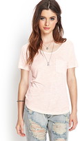 Thumbnail for your product : Forever 21 Slub Jersey Pocket Tee
