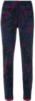 Thumbnail for your product : Cambio floral embroidered tailored trousers