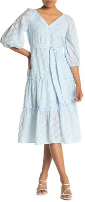 donna morgan polka dot dress