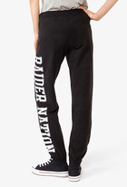 Thumbnail for your product : Forever 21 Raider Nation Athletic Pants