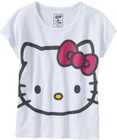Thumbnail for your product : Hello Kitty Girls Glitter-Dolman Tees