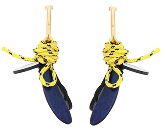 Marni Embellished hook earrings