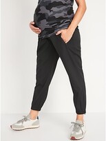 Thumbnail for your product : Old Navy Maternity Rollover-Waist StretchTech Jogger Pants