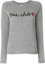 Thumbnail for your product : Chinti & Parker embroidered cashmere sweater