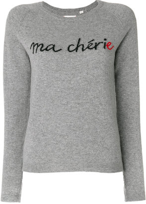 Chinti & Parker embroidered cashmere sweater