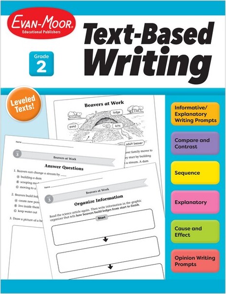 Evan-Moor Educational Publishers TextBasedWriting,Grade2-(Text-BasedWriting)byEvan-MoorEducationalPublishers(Paperback)