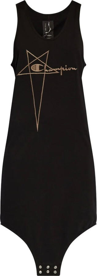 RICK OWENS X CHAMPION Basketball sleeveless dress