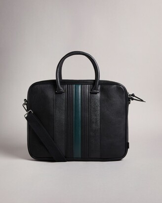 Ted Baker Striped PU Document Bag