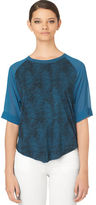 Thumbnail for your product : Calvin Klein Jeans Chiffon-Sleeve Raglan Top