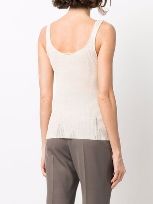 Acne Studios Ribbed-Knit Top