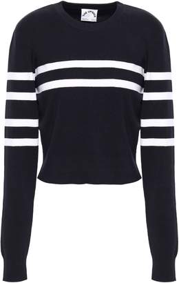The Upside Striped Cotton-blend Sweater