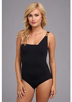 Thumbnail for your product : MICHAEL Michael Kors Watch Band Convertible One Shoulder Maillot