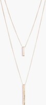 Thumbnail for your product : boohoo Double Bar Layered Necklace