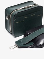 Thumbnail for your product : MONCLER GENIUS 2 Moncler 1952 + valextra green dado leather camera bag