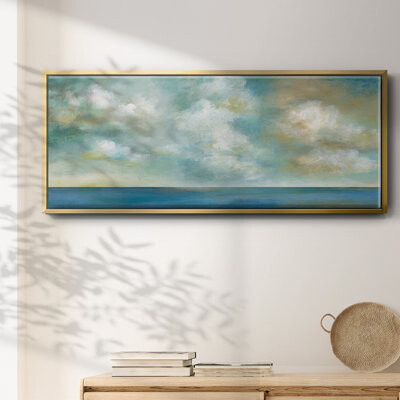 Wexford Home Cloudscape Vista II- Framed Canvas