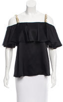Thumbnail for your product : Temperley London Mirror Ball Silk Top w/ Tags
