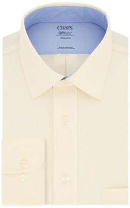 chaps slim fit dress shirt