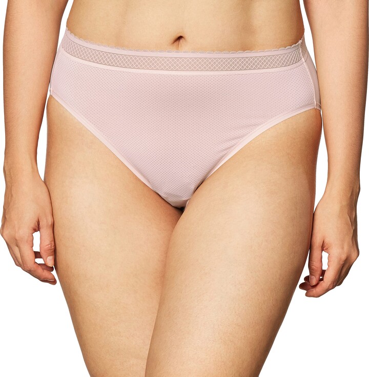 Warner's womens Breathe FreelyÂ™ Moisture-wicking Microfiber Hi-cut Rt4901p  briefs underwear - ShopStyle Panties