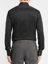 Thumbnail for your product : HUGO BOSS Black Jason Slim-Fit Cutaway-Collar Stretch Cotton-Blend Shirt