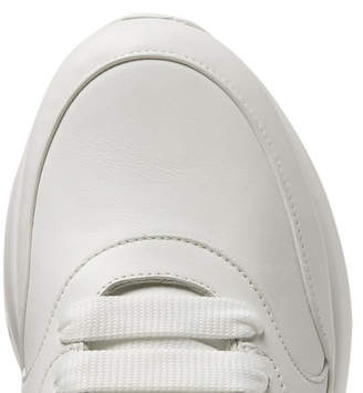 Alexander McQueen Exaggerated-Sole Leather Sneakers