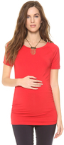 Thumbnail for your product : Sylvie Rosie Pope Short Sleeve Maternity Top