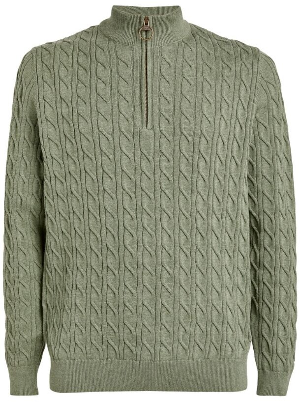 Cable Knit Zip Sweater Men | Shop the world's largest collection 