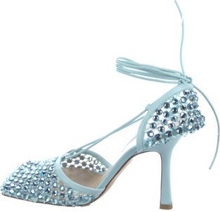 Bottega Veneta Crystal Embellishments D'Orsay Pumps