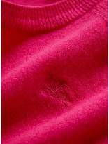 Thumbnail for your product : Burberry Check Cuff Cashmere Sweater