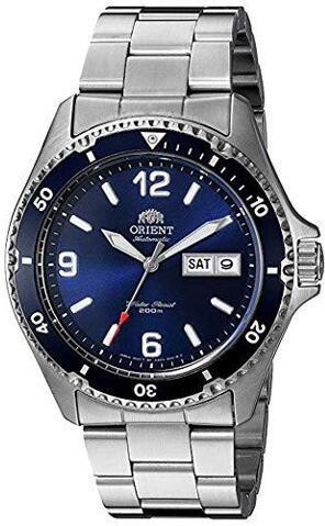 Orient Mens Mako II Japanese Automatic Stainless Steel Diving Watch