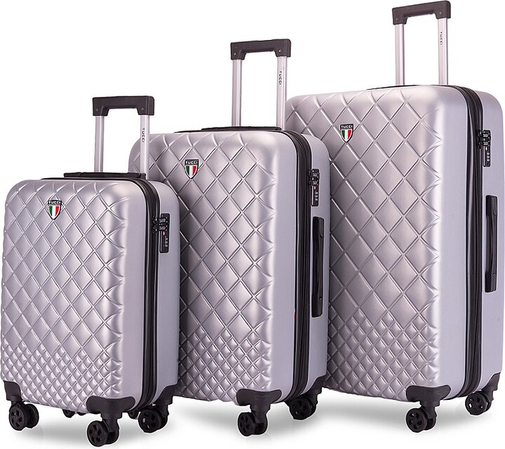 TUCCI Italy Trapunta 3Piece Hardshell Luggage Set ShopStyle