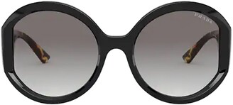 Prada Eyewear Round Frame Sunglasses