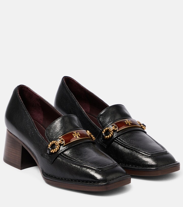 Tory Burch Perrine embellished leather loafer pumps ShopStyle