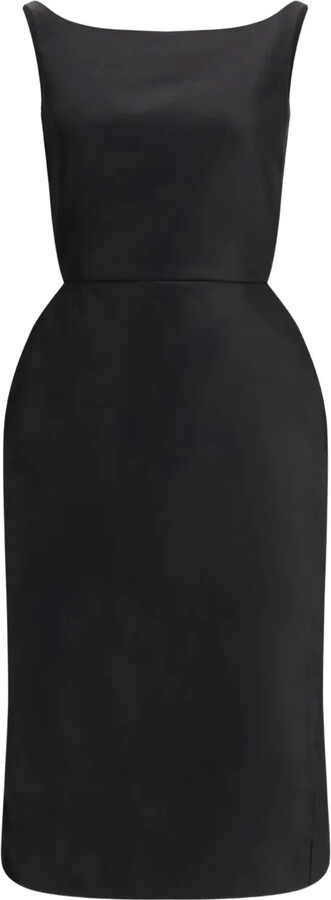 Midi Square Neck Dress