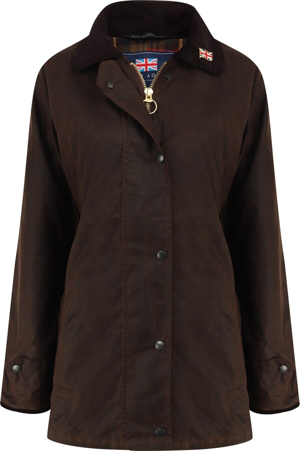 Nicky Adams Countrywear Ladies Wax Jacket Waterproof Waxed Cotton
