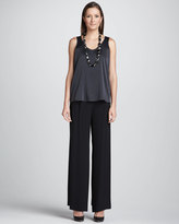 Thumbnail for your product : Eileen Fisher Silk Wide-Leg Pants, Women's