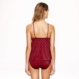 Thumbnail for your product : J.Crew D-cup dot underwire swing top