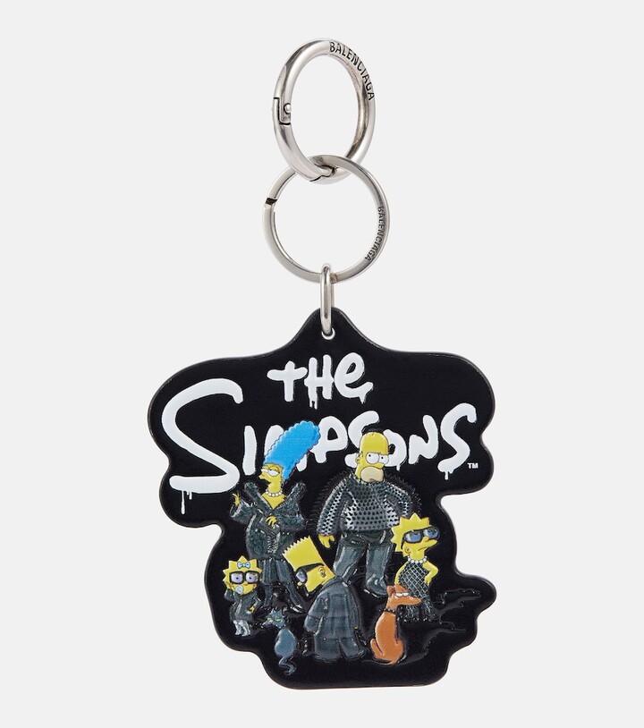 Balenciaga x The Simpsons TM & © 20th Television leather keychain -  ShopStyle