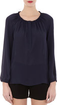 Thumbnail for your product : Joie Lightweight Silk Peasant Blouse