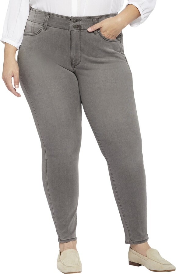 NYDJ Plus Ami Smokey Mountain Skinny Leg Jean