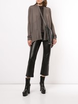 Thumbnail for your product : Rick Owens Draped-Back Cardigan