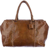 Thumbnail for your product : Bottega Veneta Snakeskin Brick Bag