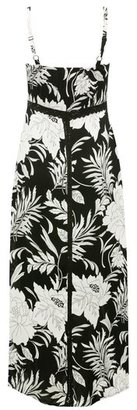 M&Co Petite floral print maxi dress