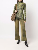 Thumbnail for your product : Avant Toi Sunflower Print Roll-Neck Top