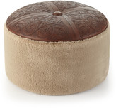 Thumbnail for your product : Ronnie Faux-Fur & Leather Ottoman