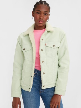 Women Sherpa Denim Jacket | ShopStyle UK