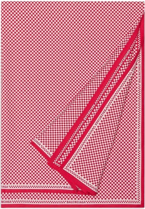 Balenciaga Logo-Print Table-Linen Set
